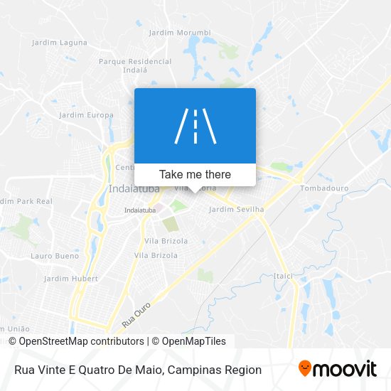 Rua Vinte E Quatro De Maio map