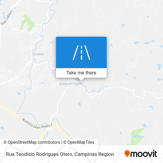 Rua Teodísio Rodrigues Otero map