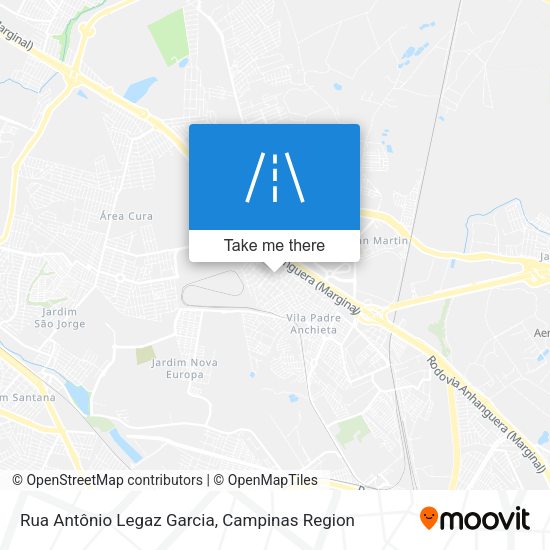 Rua Antônio Legaz Garcia map