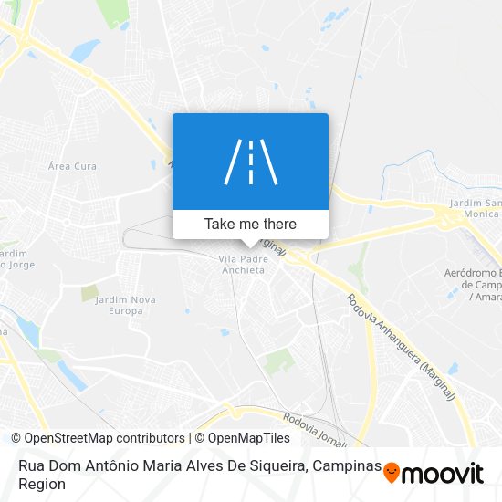Rua Dom Antônio Maria Alves De Siqueira map