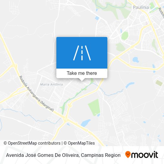 Avenida José Gomes De Oliveira map