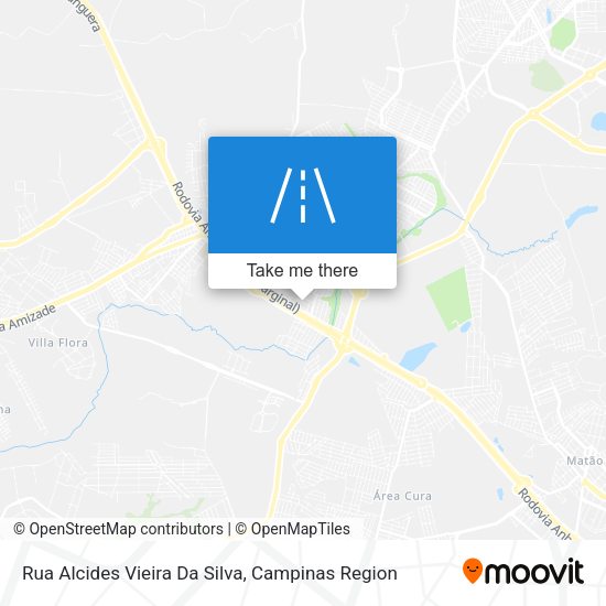 Rua Alcides Vieira Da Silva map