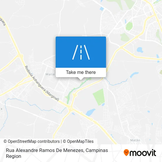 Rua Alexandre Ramos De Menezes map
