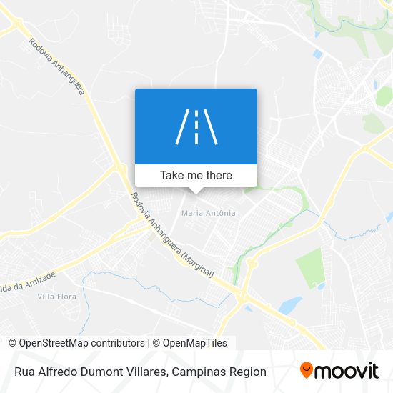 Rua Alfredo Dumont Villares map