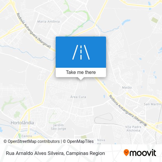 Rua Arnaldo Alves Silveira map
