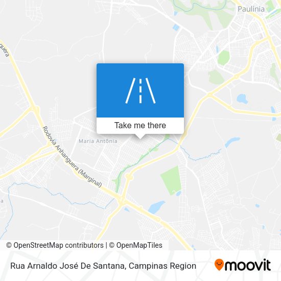 Rua Arnaldo José De Santana map