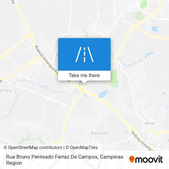 Rua Bruno Penteado Ferraz De Campos map