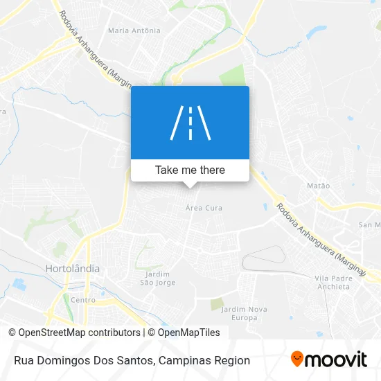 Rua Domingos Dos Santos map