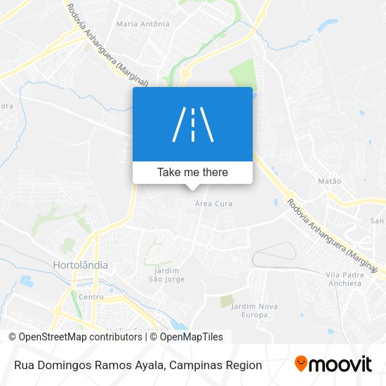 Rua Domingos Ramos Ayala map