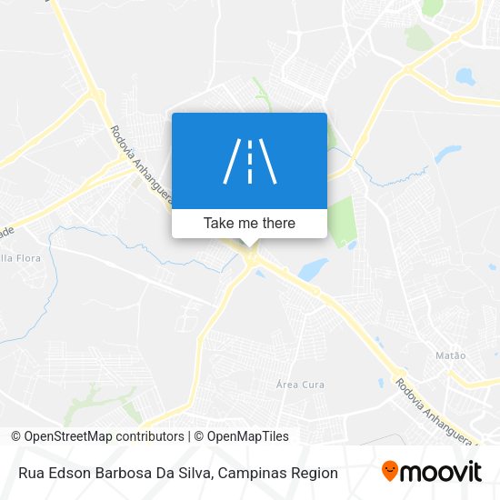Rua Edson Barbosa Da Silva map