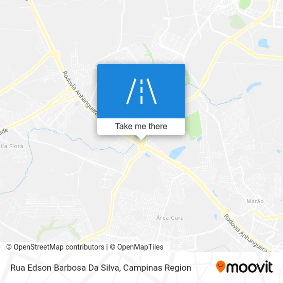 Rua Edson Barbosa Da Silva map