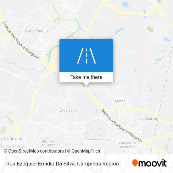 Rua Ezequiel Emidio Da Silva map