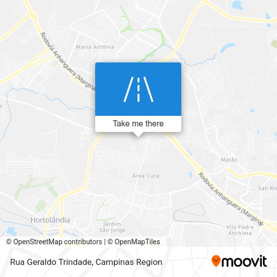 Rua Geraldo Trindade map