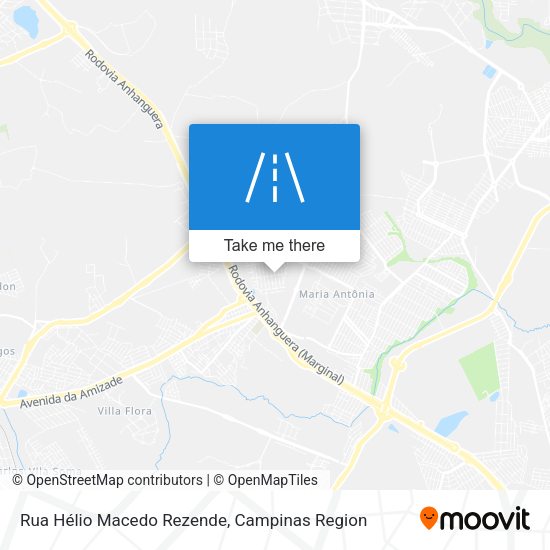 Rua Hélio Macedo Rezende map