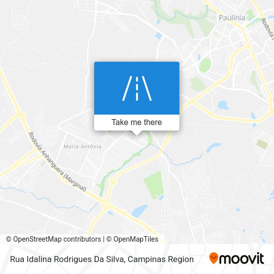 Rua Idalina Rodrigues Da Silva map