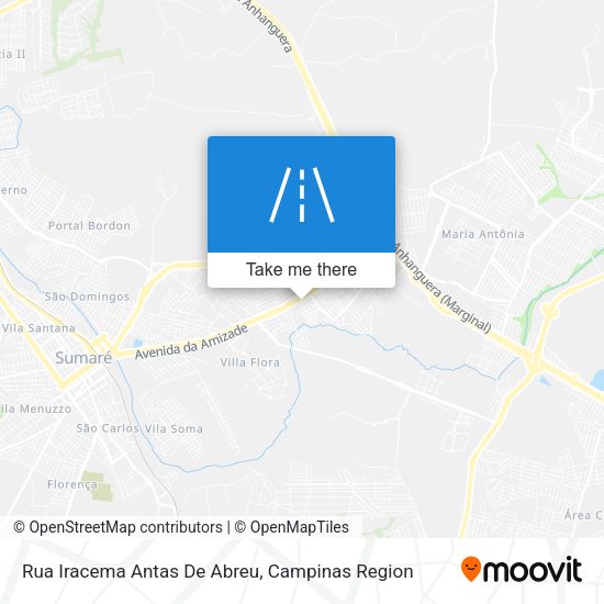 Rua Iracema Antas De Abreu map