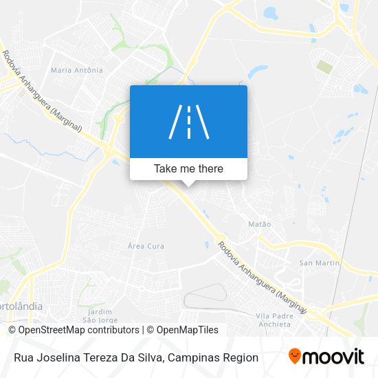 Rua Joselina Tereza Da Silva map