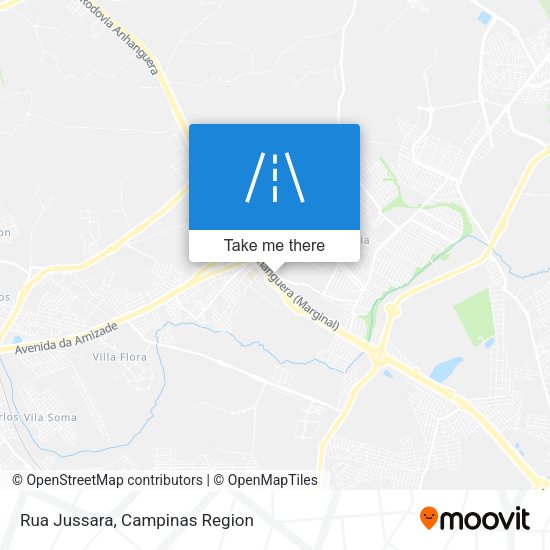 Rua Jussara map