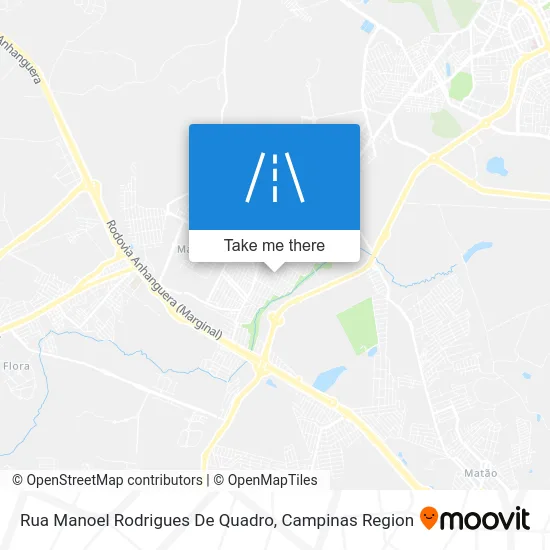 Rua Manoel Rodrigues De Quadro map