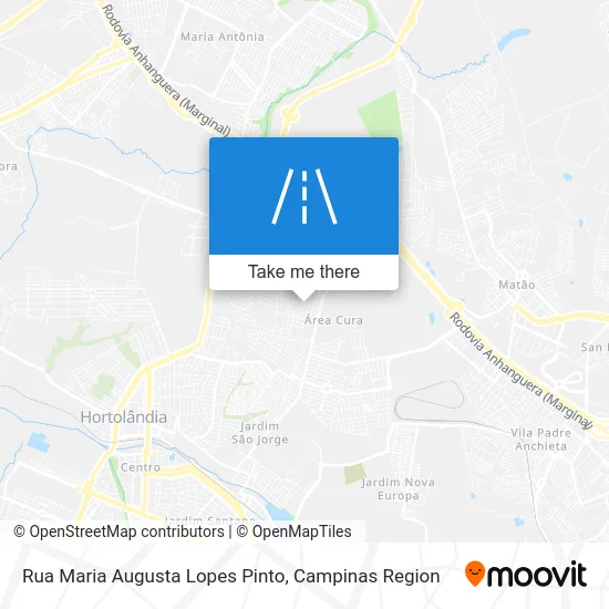 Rua Maria Augusta Lopes Pinto map