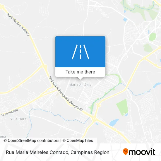 Rua Maria Meireles Conrado map