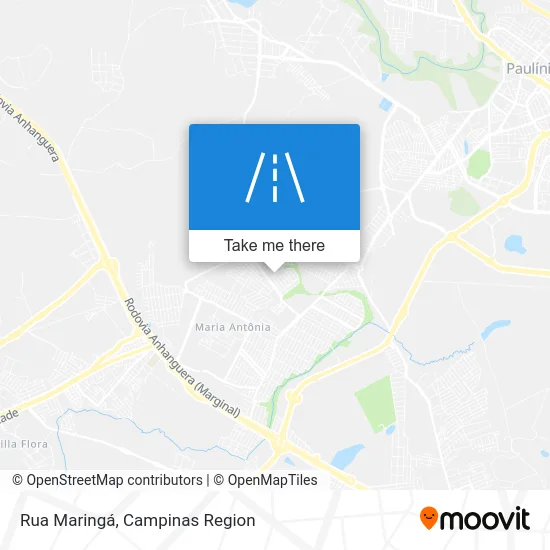 Rua Maringá map