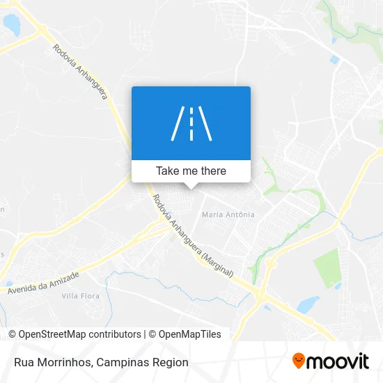 Rua Morrinhos map
