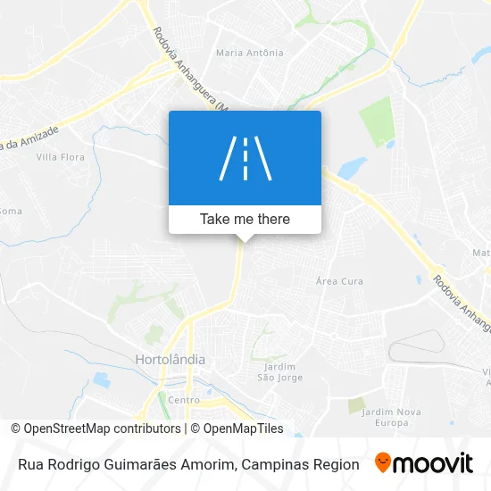 Rua Rodrigo Guimarães Amorim map