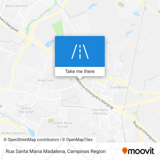 Rua Santa Maria Madalena map