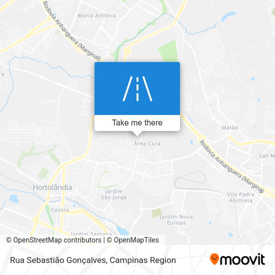 Rua Sebastião Gonçalves map