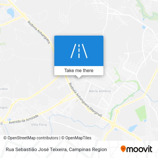 Rua Sebastião José Teixeira map