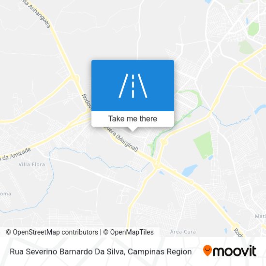 Rua Severino Barnardo Da Silva map