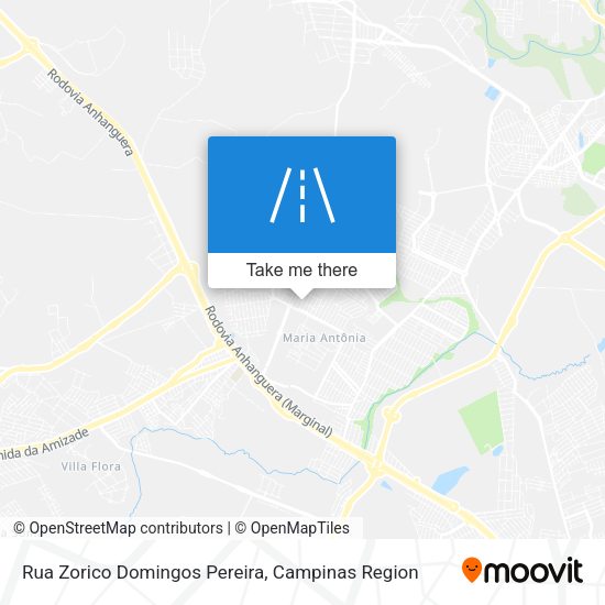 Rua Zorico Domingos Pereira map