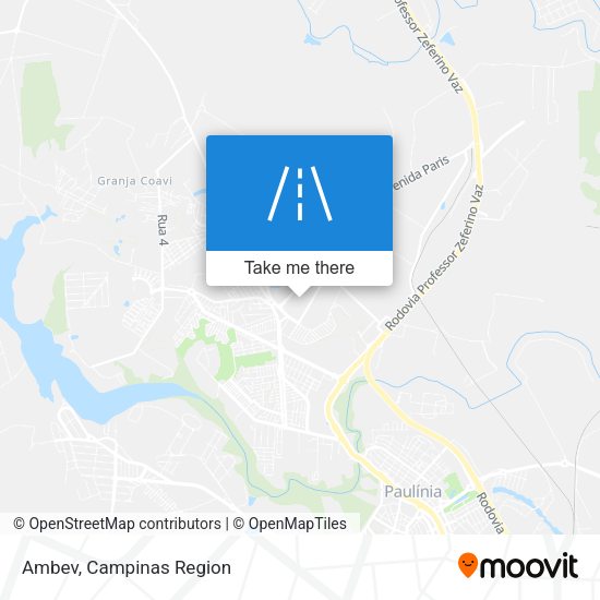 Ambev map