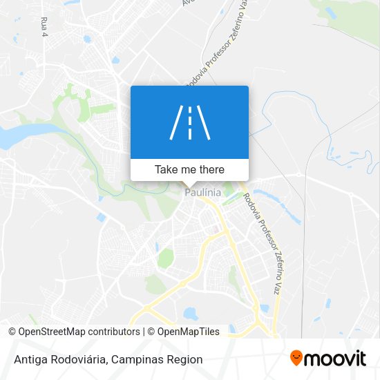 Antiga Rodoviária map