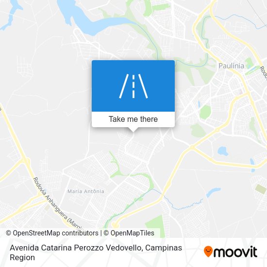 Avenida Catarina Perozzo Vedovello map