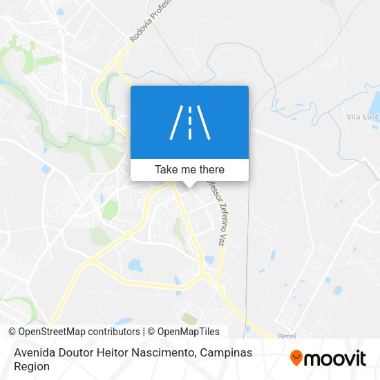 Avenida Doutor Heitor Nascimento map