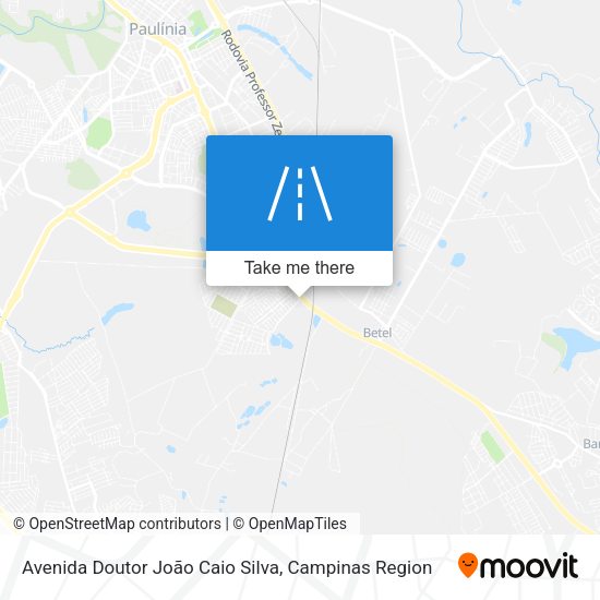 Avenida Doutor João Caio Silva map