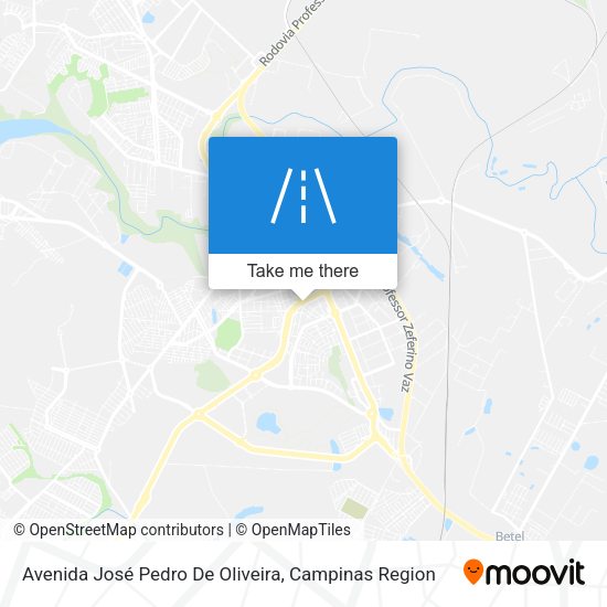 Avenida José Pedro De Oliveira map