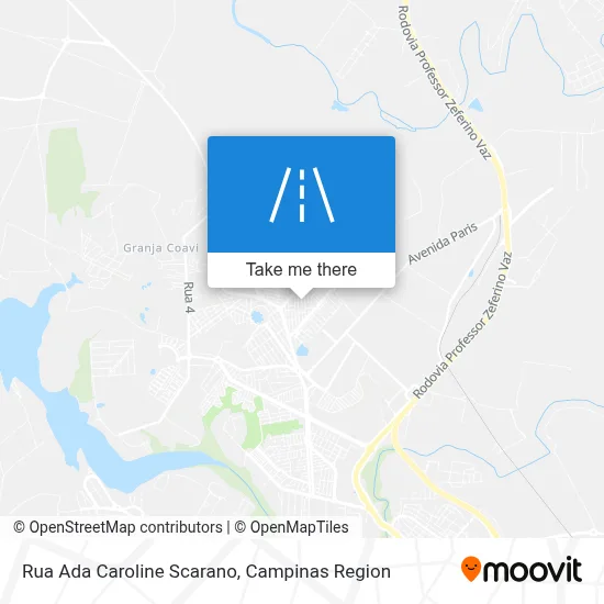 Rua Ada Caroline Scarano map