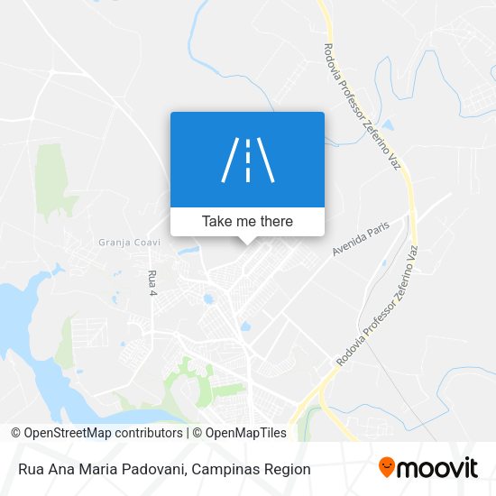 Rua Ana Maria Padovani map