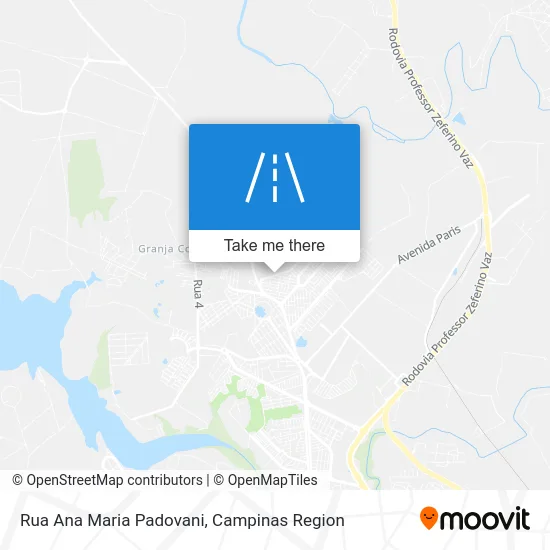 Rua Ana Maria Padovani map