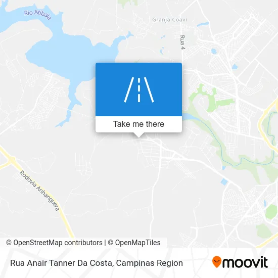 Rua Anair Tanner Da Costa map