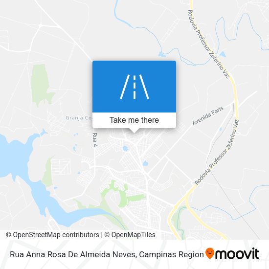 Rua Anna Rosa De Almeida Neves map