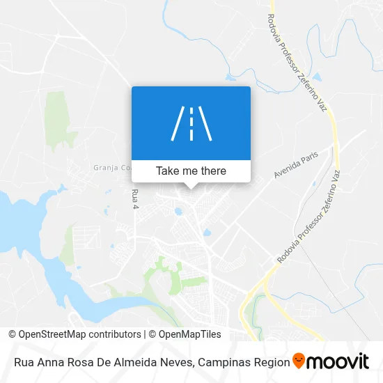 Rua Anna Rosa De Almeida Neves map