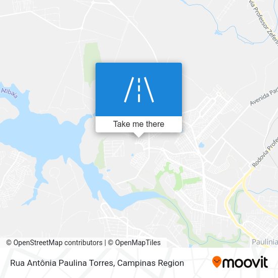 Rua Antônia Paulina Torres map