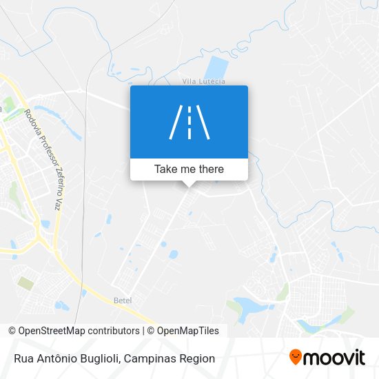 Rua Antônio Buglioli map