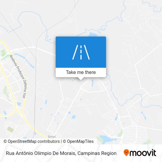 Rua Antônio Olímpio De Morais map