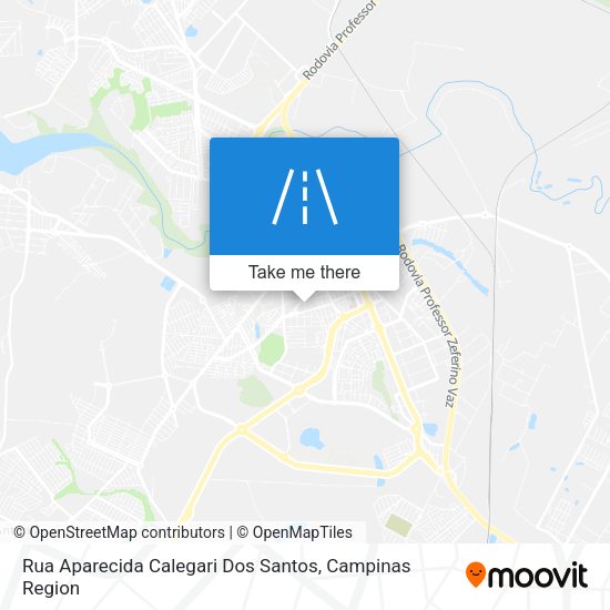 Rua Aparecida Calegari Dos Santos map