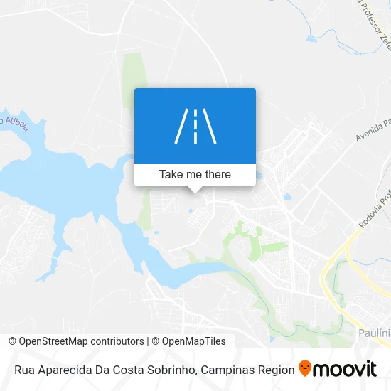 Rua Aparecida Da Costa Sobrinho map